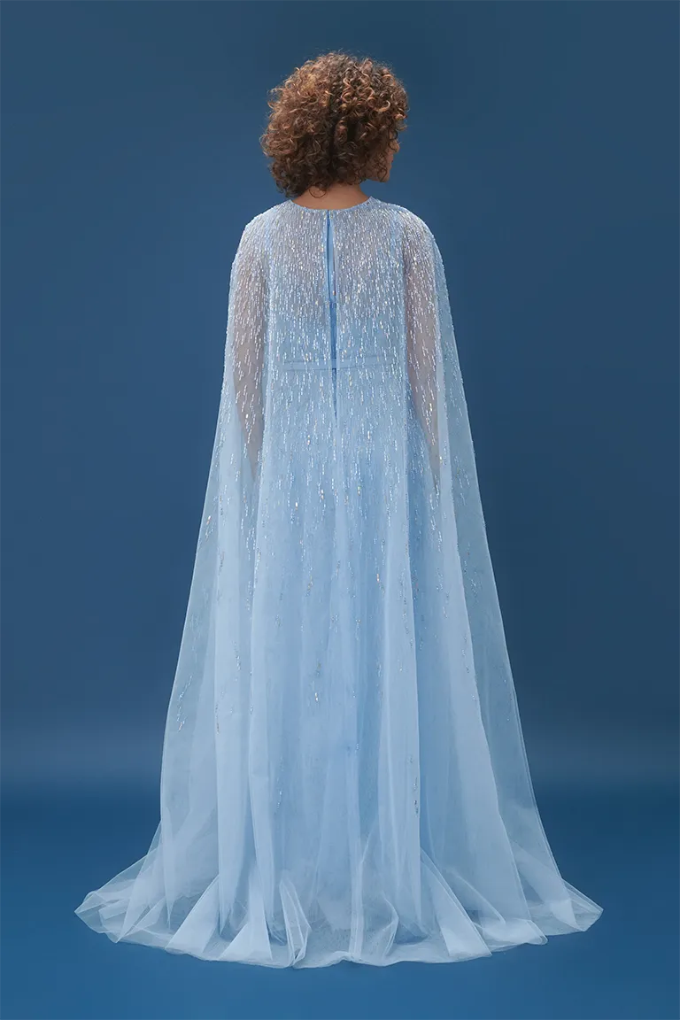 Ginkgo Bluette Dress – Safiyaa London